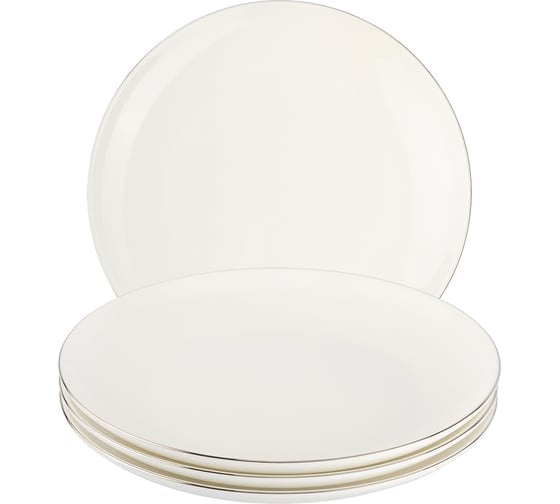 Изображение товара Набор тарелок закусочных Gipfel Platinum 4 предмета 51535
