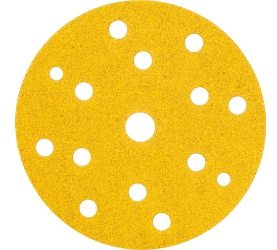 Изображение товара Абразив на бумажной основе 255Abrasive (10 шт; 15 отв; 150 мм; Р180) Schtaer 255Sc180
