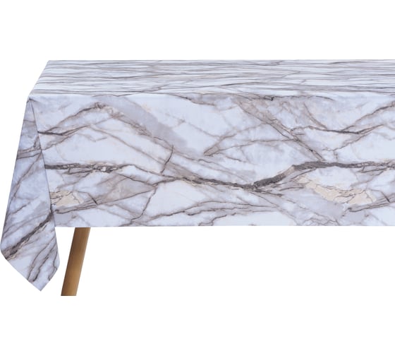 Изображение товара Скатерть Dekorelle ПВХ на тканевой основе Láura 039, разм. 110x140 см LR039_110x140