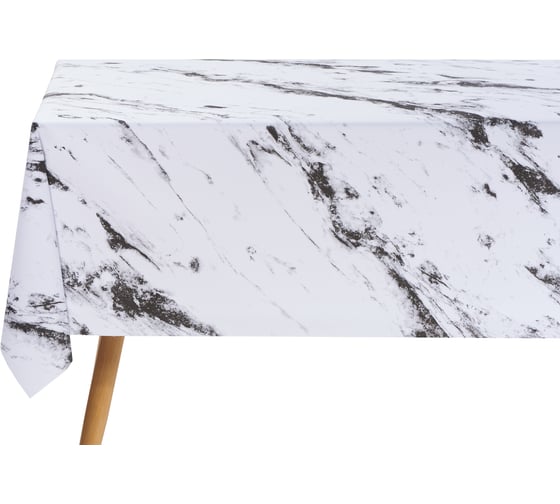 Изображение товара Скатерть Dekorelle ПВХ на тканевой основе Láura 042, разм. 160x140 см LR042_160x140