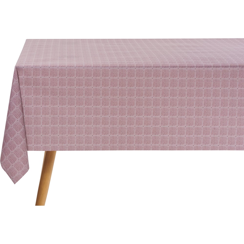 Изображение товара Скатерть Dekorelle ПВХ Adèle 545 160x140 см бордовая