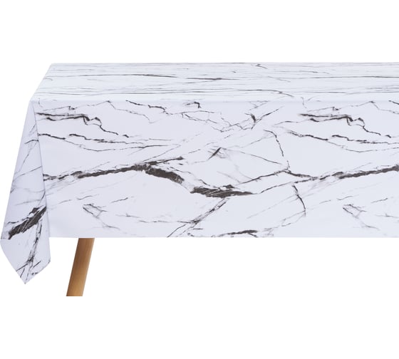 Изображение товара Скатерть Dekorelle ПВХ на тканевой основе Láura 040, разм. 160x140 см LR040_160x140