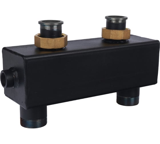 Изображение товара Гидравлическая стрелка с накидными гайками 1 1/2" ROMMER RDG-0015-004003 RG008T2Q17PODQ