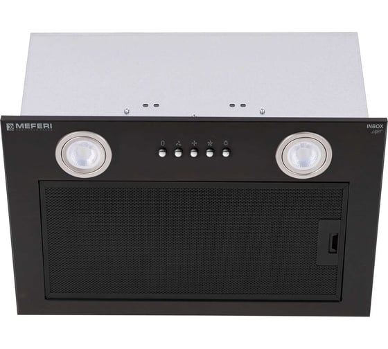 Изображение товара Полновстраиваемая вытяжка MEFERI INBOX45BK LIGHT МФ-00000503