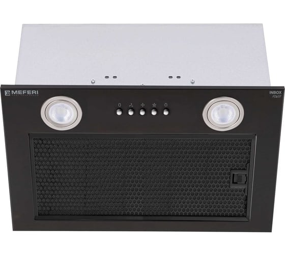 Изображение товара Полновстраиваемая вытяжка MEFERI INBOX45BK POWER
