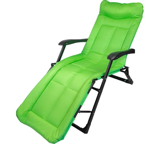 Изображение товара Шезлонг складной WMC TOOLS светло-зеленый WMC-FG-HY-8000LG(59255)