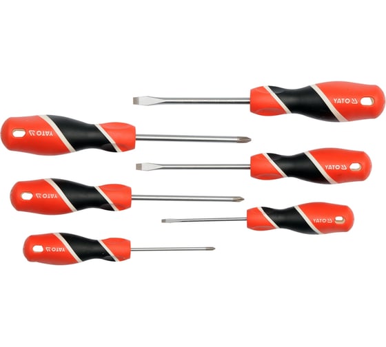 Изображение товара Набор отверток 6 предметов YATO YT-25965