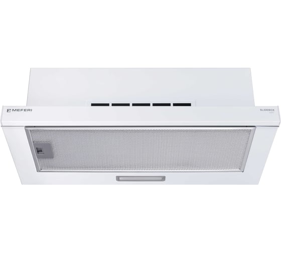 Изображение товара Телескопическая вытяжка MEFERI SLIDEBOX60WH LIGHT МФ-00000081