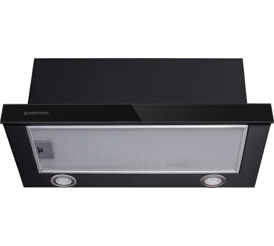 Изображение товара Телескопическая вытяжка MEFERI SLIDEBOX60BK GLASS ULTRA МФ-00000085