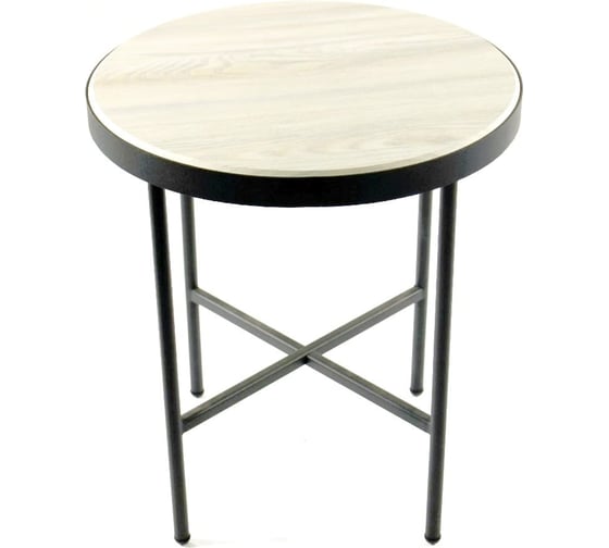 Изображение товара Журнальный столик Callisto mobili круглый Дуб мадейра топаз Дуб бомонт лофт М011.0А54