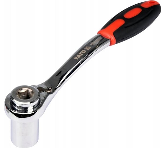Изображение товара Торцовый ключ с трещоткой YATO 8-19мм универсальный YT-02400
