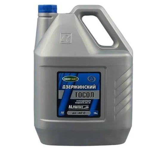 Изображение товара Тосол OILRIGHT дзержинский ОЖ-40 10 кг 5037