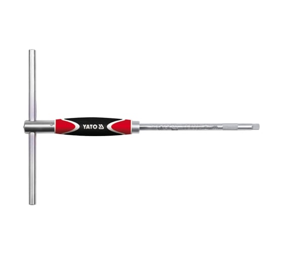 Изображение товара Адаптер типа Т с вращательной ручкой 1/4'' YATO YT-1565