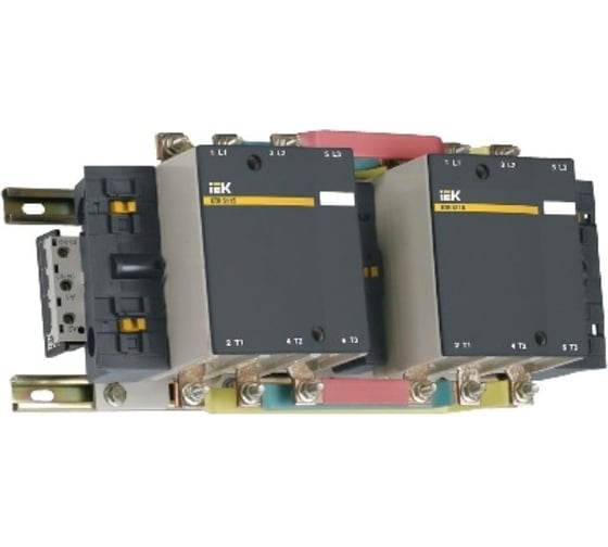 Изображение товара Контактор IEK КТИ-52253, реверс, 225А, 400В/АС3 KKT53-225-400-10