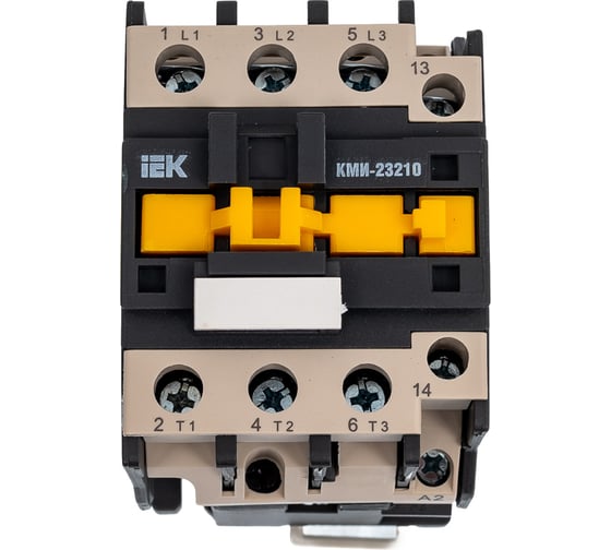 Изображение товара Контактор IEK КМИ-23210, 32А, 24В/АС3, 1НО KKM21-032-024-10