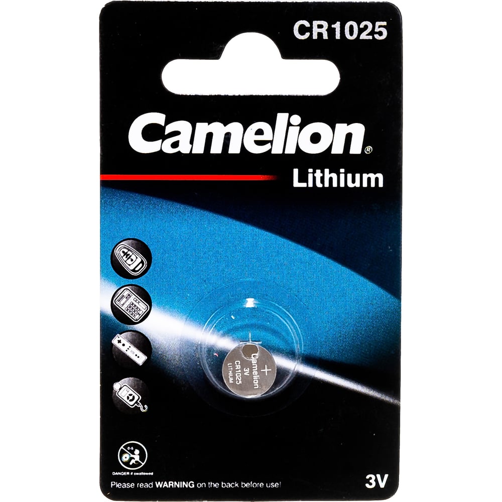 Литиевая батарейка Camelion батарейка литиевая mirex cr1616 1bl 3в блистер 1 шт