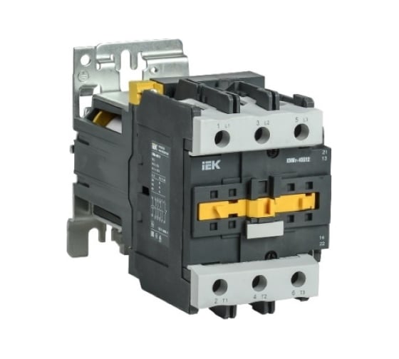 Изображение товара Контактор IEK КМИп-48012, 80А, 24В/АС3, 1НО, 1НЗ KMD41-080-024-11