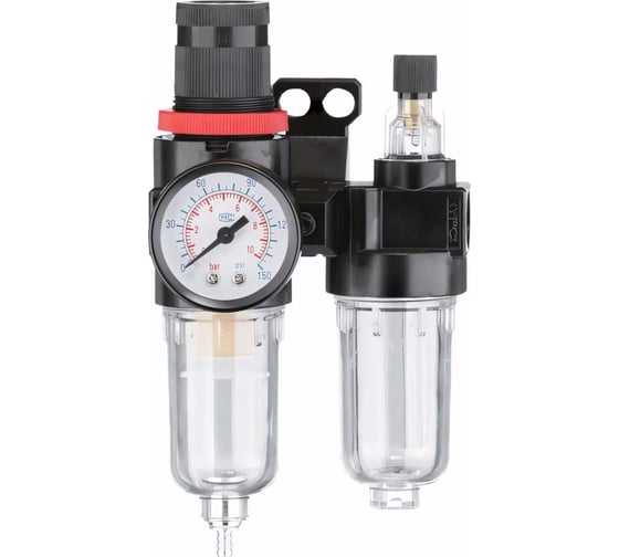 Изображение товара Блок подготовки воздуха 1/4" INTERTOOL PT-1431