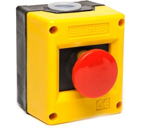 Изображение товара 1 кнопочный пульт управления Emas 240В, 4А. PK1SE