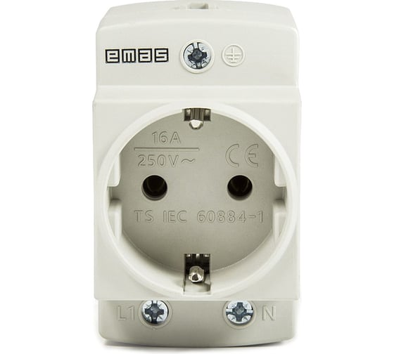 Изображение товара Розетка на дин-рейку Emas EPREU2G