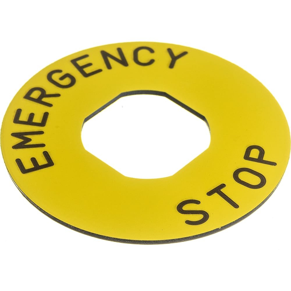 Пластиковая табличка аварийной кнопки EMAS табличка аварийной кнопки emas