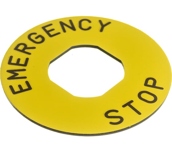 Изображение товара Табличка аварийной кнопки Emas пластиковая BET60P