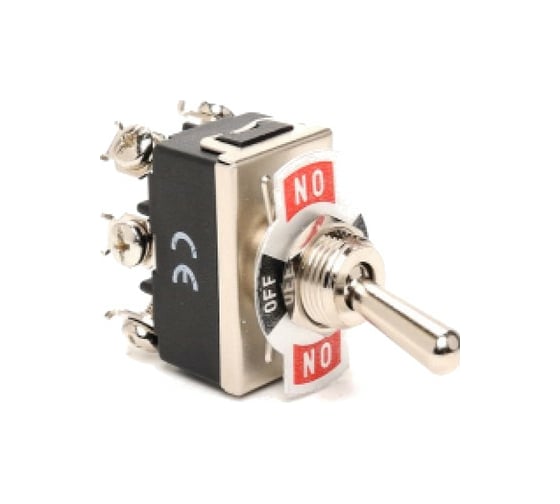 Изображение товара Тумблер Emas ON-OF-ON дубль контактов, 250В, 16А MA213