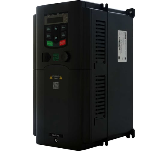 Изображение товара Преобразователь частоты PitON тип PAC0200 Phd 110кВт, Ihd 215A, Pn132кВт, In260A 400В, IP20, съемная панель управления в комплекте, ЭМС фильтр категория С3. габаритные размеры Ш*В*Г 325*680*365мм, масса 46,5 кг PAC0200X215AX3