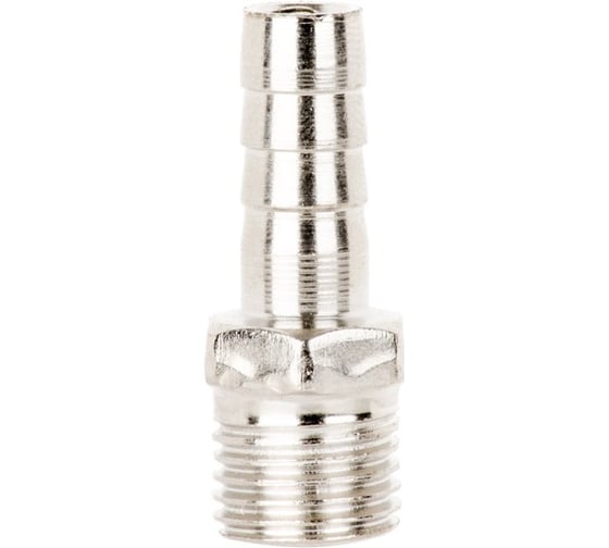 Изображение товара Переходник (наружная резьба 1/2" - елочка 10 мм) для шланга INTERTOOL PT-1841