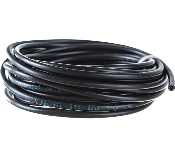 Изображение товара Провод ПУГВ Торкабель 2,5 черный 5 м в упаковке 0749524536861