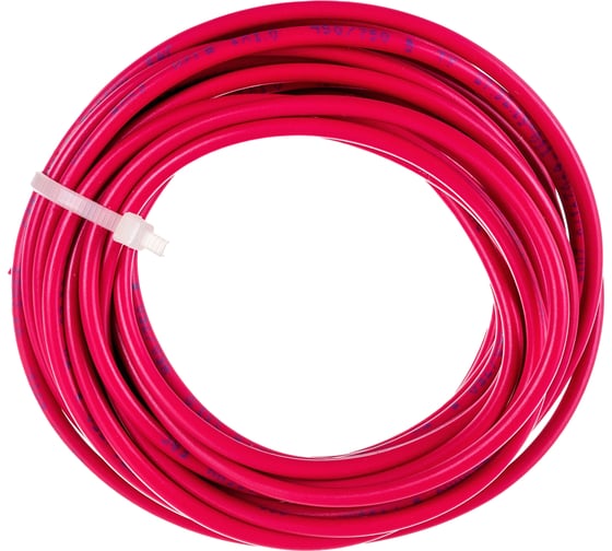 Изображение товара Провод ПУГВ Торкабель 1,0 красный 5 м в упаковке 0749524536748