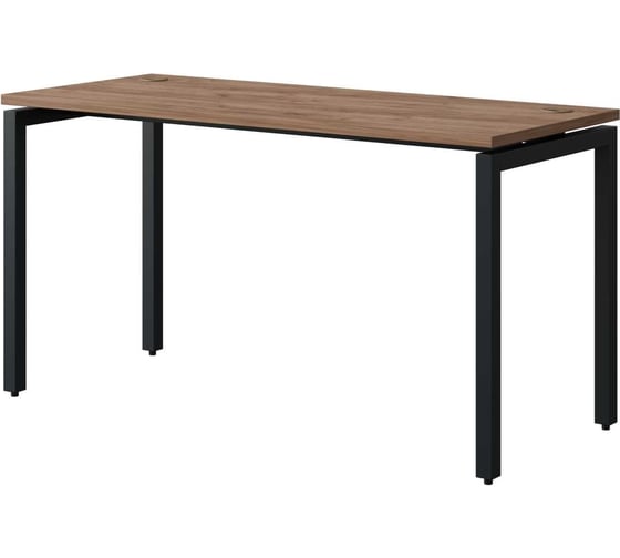 Изображение товара Стол письменный Альянс мебель METALLICA на П-образном металлическом каркасе 1200x700x750 М.СМ-П40 12.7 Дуб крафт табачный/Антрацит