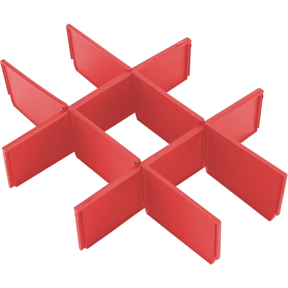 Изображение товара Разделительные планки для ящика Milwaukee PACKOUT с 3-мя выдвижными отсеками