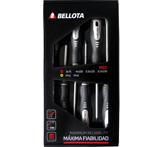Изображение товара Набор отверток Bellota Механик 6 шт. 26278-MEC