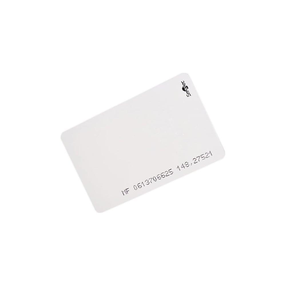 Изображение товара 5 шт RFID карты Smartec ST-PC020MF для системы Mifare бесконтактной идентификации