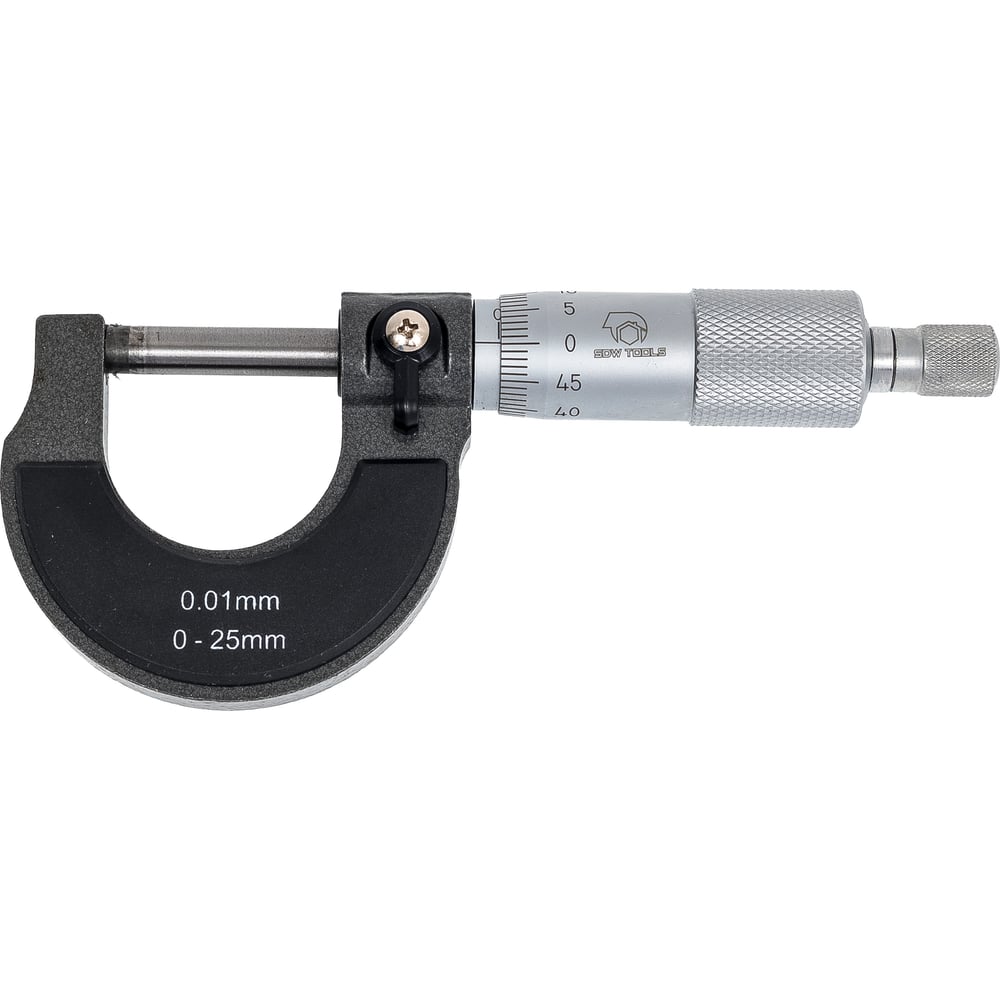 Изображение товара Микрометр SDW TOOLS МК 25-0.01 для точных измерений