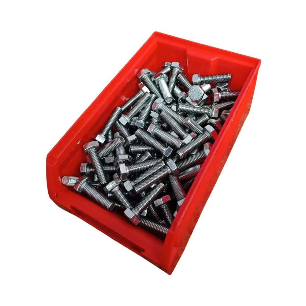 Изображение товара Болт нержавеющий 8x30 мм DIN933 150 шт в контейнере