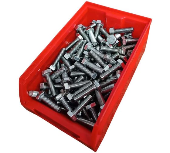 Изображение товара Болт нержавеющий 23 БОЛТА 8x30 мм DIN933 (150 шт) в контейнере АС1300803092G07ф150