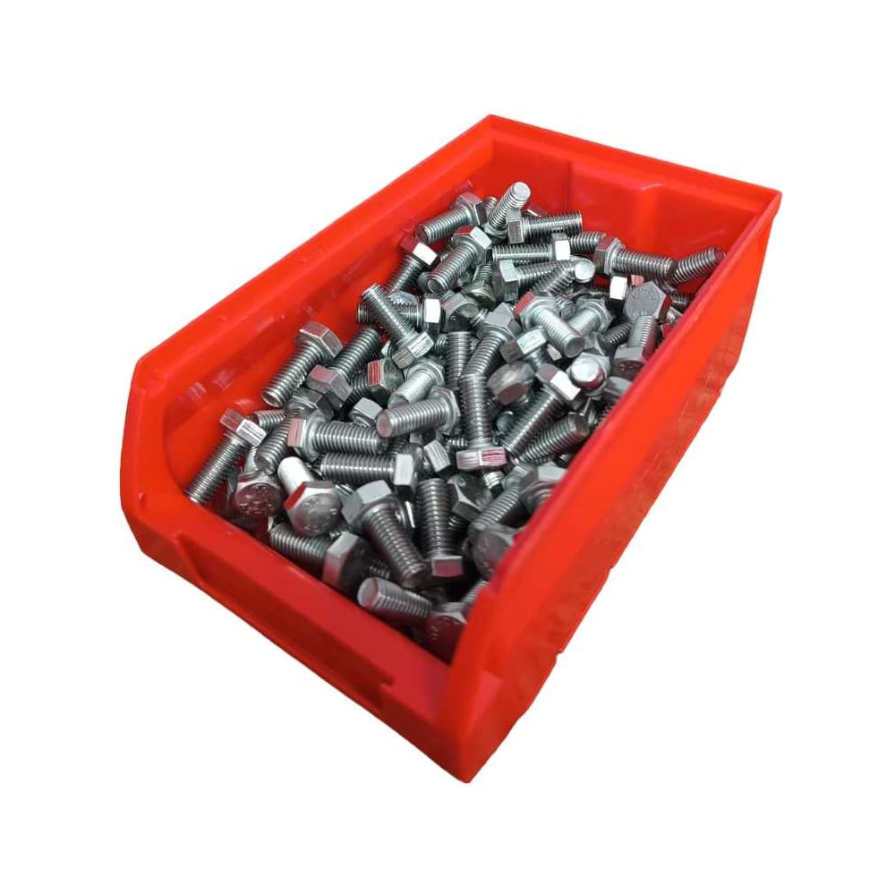 Изображение товара Болт нержавеющий 8x20 мм DIN933, 200 шт в упаковке