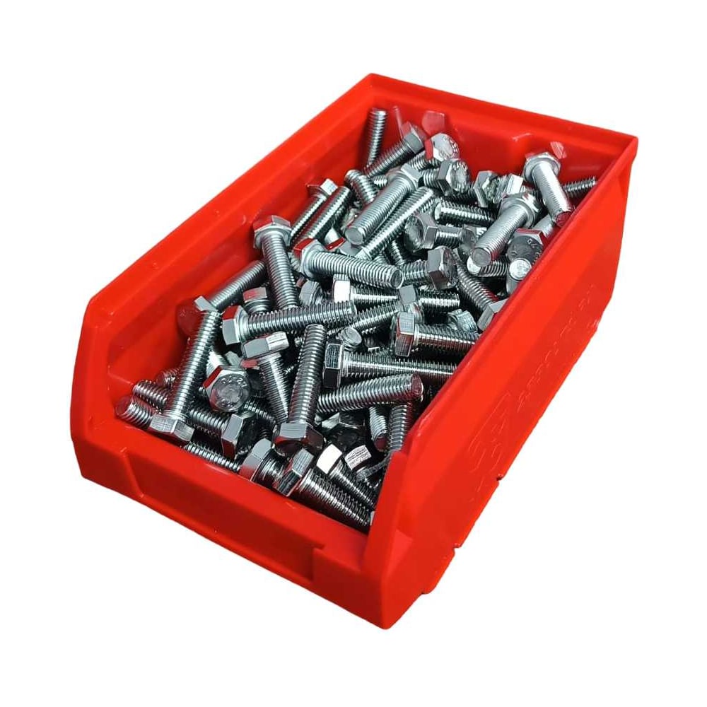 Изображение товара Болт нержавеющий 8x35 мм DIN933 150 шт в контейнере