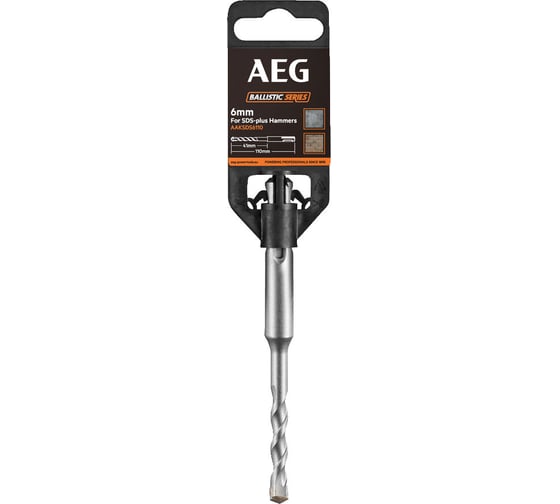 Изображение товара Бур (6x110 мм; SDS+) AEG 4932478681
