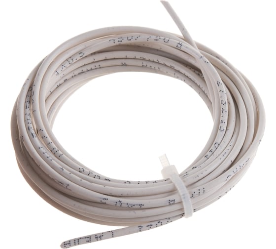 Изображение товара Провод ПУГВ Торкабель 0,5 белый 5 м в упаковке 0749524536656