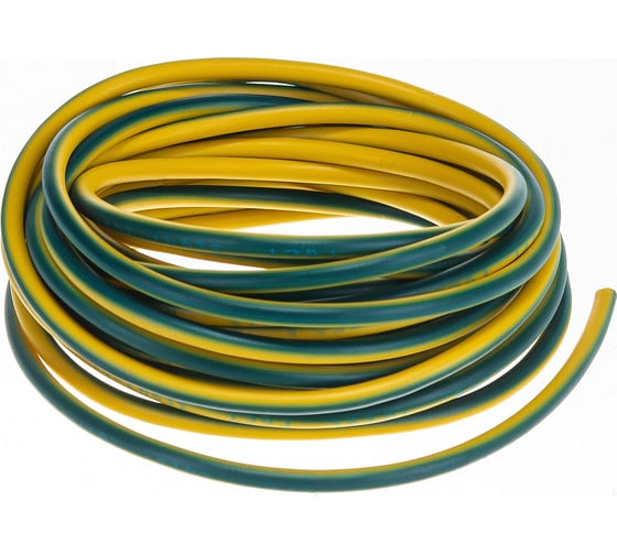 Изображение товара Провод ПУГВ Торкабель 2,5 желтый-зеленый 5 м в упаковке 0749524536885