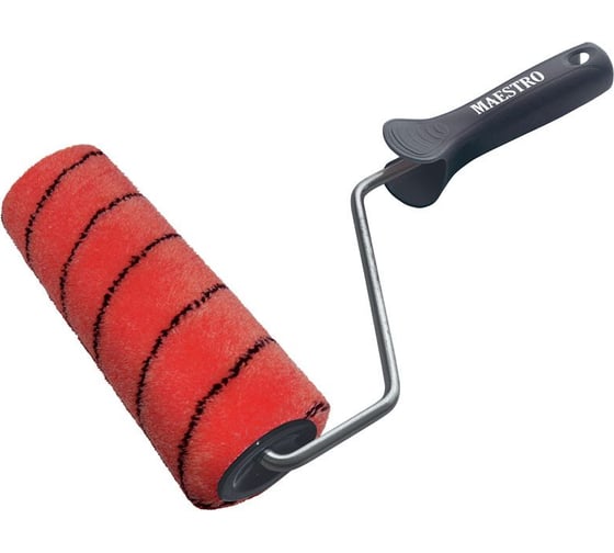 Изображение товара Валик MAESTRO полиакриловый 48х72 мм ворс 12 мм бюгель 8 мм 240 мм 01791