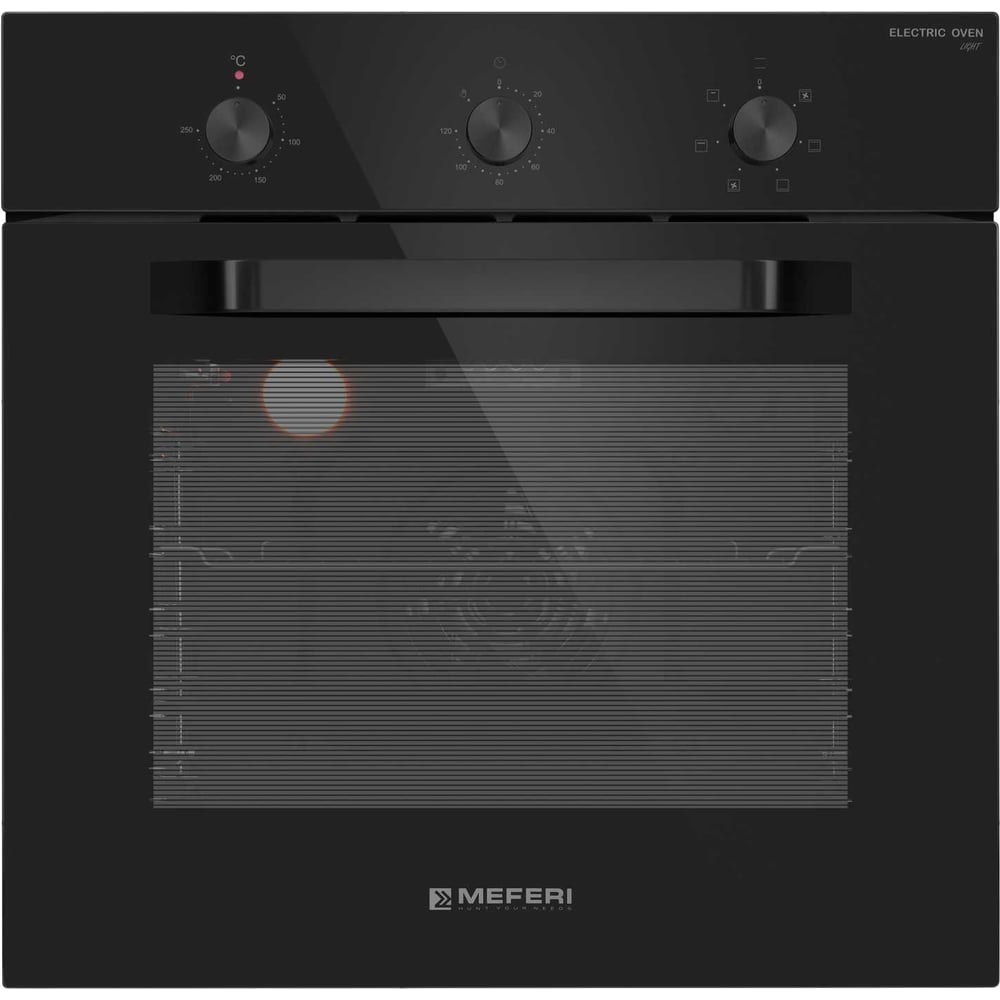 Изображение товара Электрический духовой шкаф MEFERI MEO606BK LIGHT 65л черный