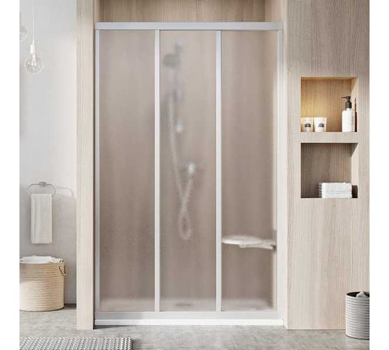 Изображение товара Душевая дверь RAVAK ASDP3-110 198 сатин+Grape 00VD0UR2ZG