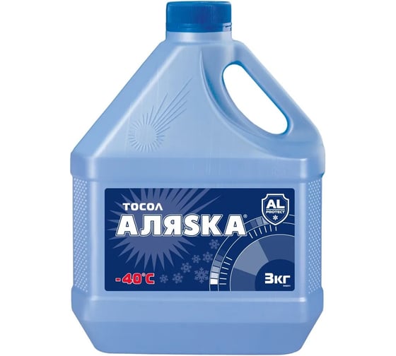 Изображение товара Тосол АЛЯSКА А40 3 кг, NEW 5068