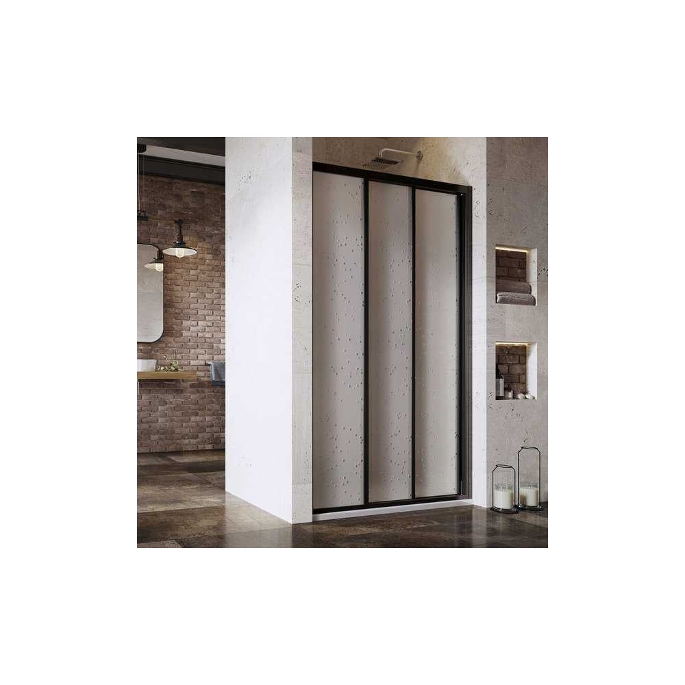 Изображение товара Душевая дверь RAVAK ASDP3-120 198 черный и Pearl