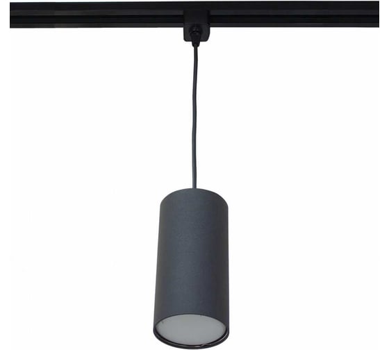 Изображение товара Светильник трековый подвесной Светкомплект P75A.D80/T.B черный, под лампу GX53 P75AD80TB
