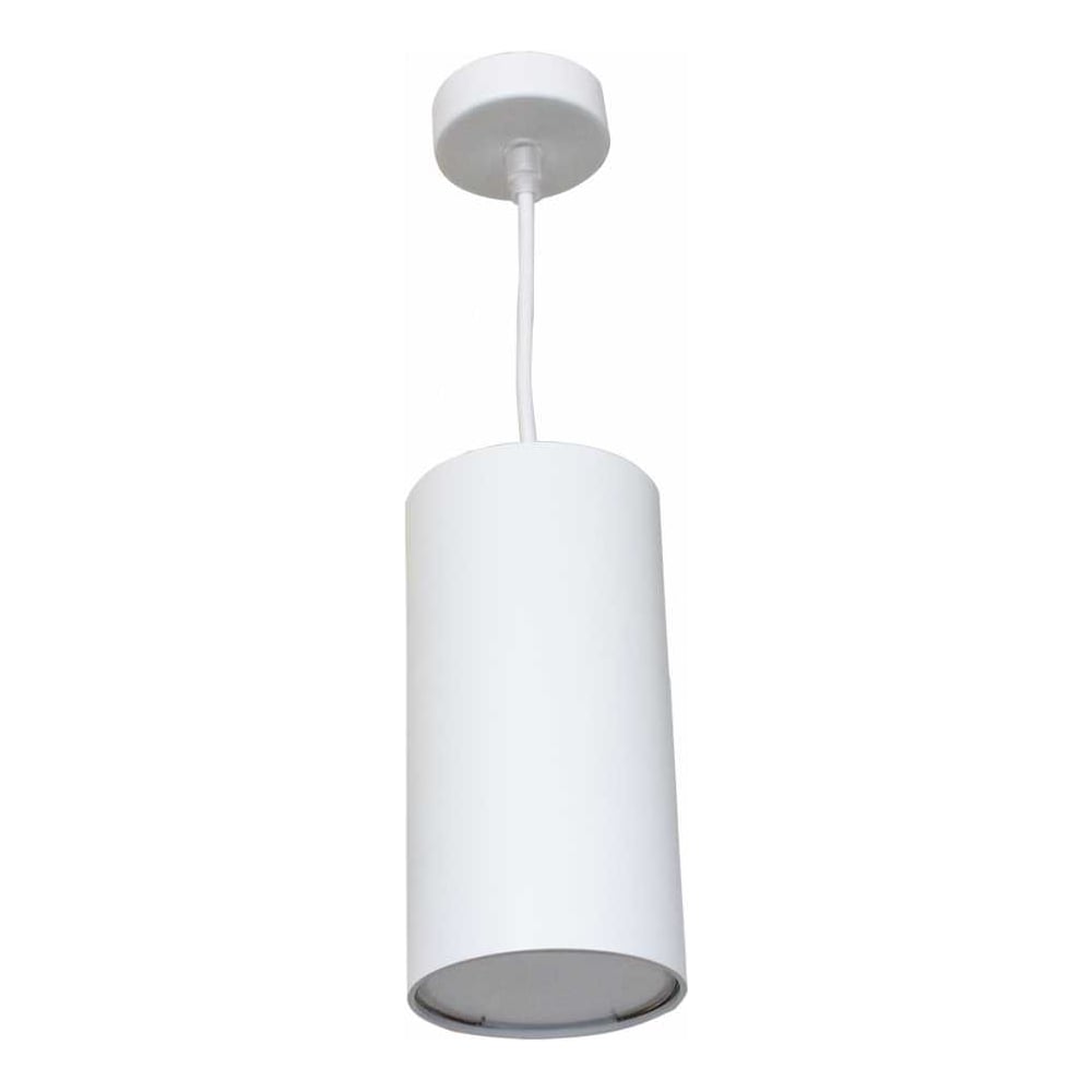 Изображение товара Белый накладной светильник с акриловым плафоном и цоколем GX53